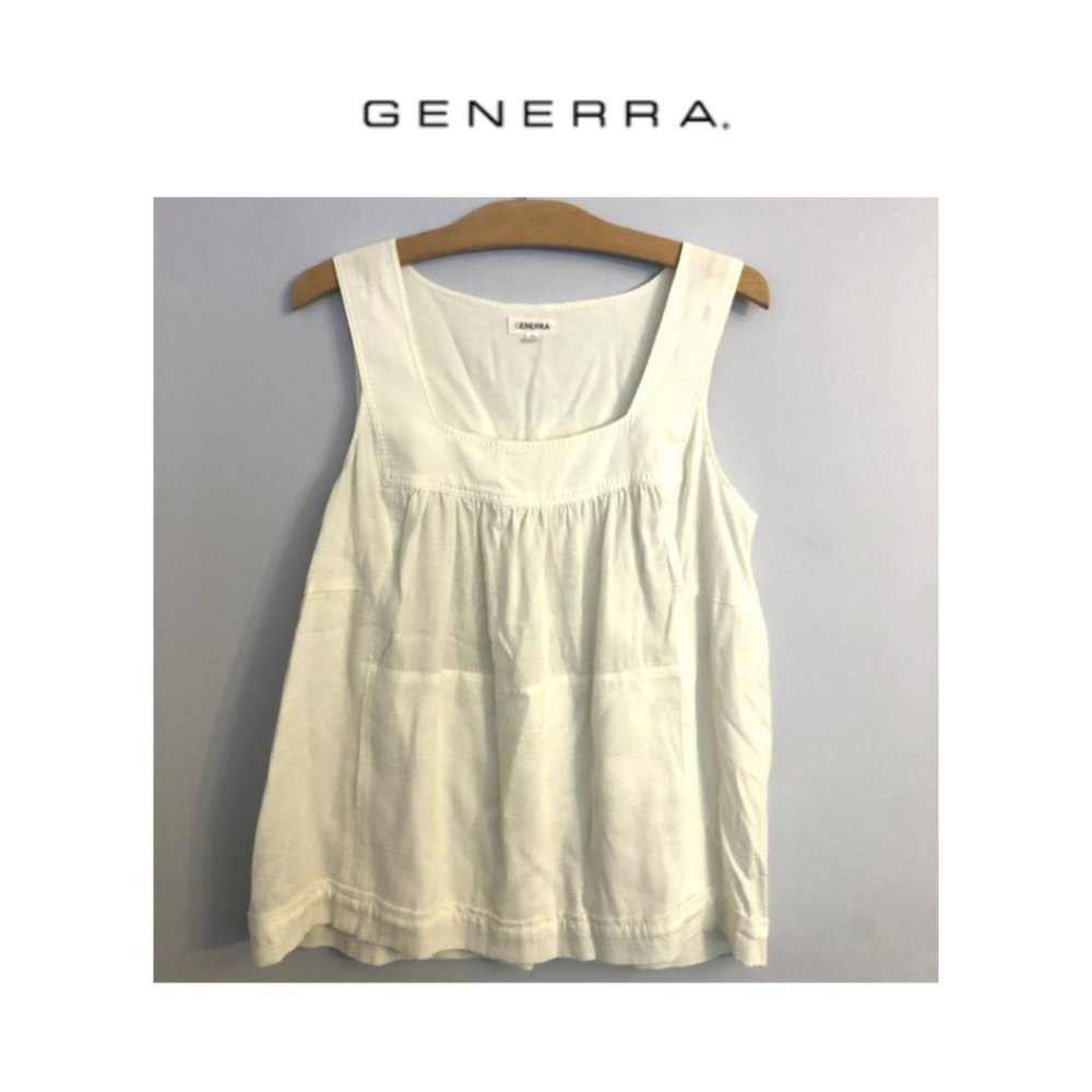 Generra Peasant Style Tank with Concealed Pockets
